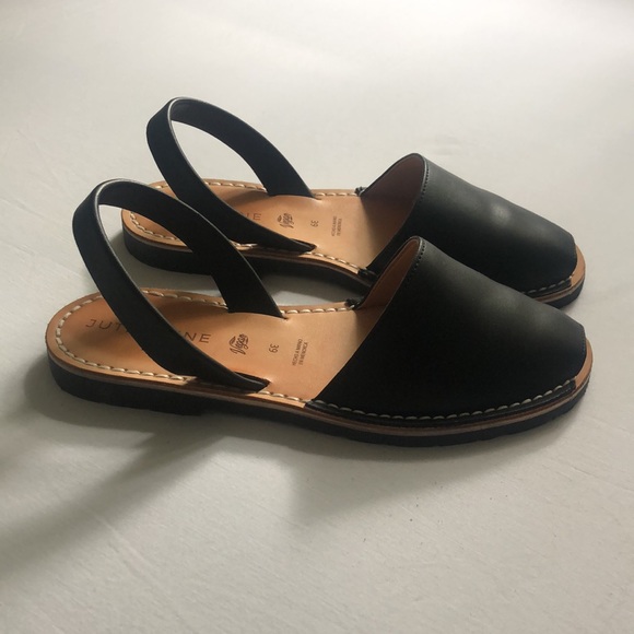 Jutelaune Vegan Black Avarcas - Picture 2 of 6